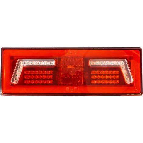 FEU ARRIÈRE DROIT COMBINÉ LED 12V 24V REMORQUE PORTE-REMORQUE SEMI-REMORQUE TIR BUS (1/5)