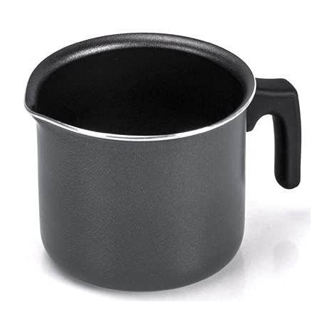 Casserole, Surface en Matériau Recyclé, Revêtement Anti-Adhésif et Anti-Rayures, Convient à la Plupart des Plaques de Cuisson, Lavable au Lave-Vaisselle, 10 cm 0009068510 (1/3)