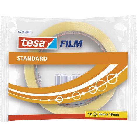 tesa 57226-00001-02 Ruban adhésif tesafilm® transparent (L x l) 66 m x 19 mm 1 pc(s) (1/2)