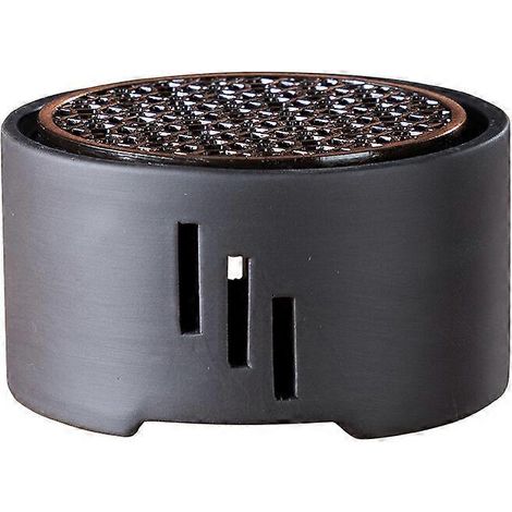 Keramische theepotverwarmer met kaarsenhouder en metalen rekje, theebrander, melkverwarmer voor thuisgebruik (zonder kaars). (1/5)
