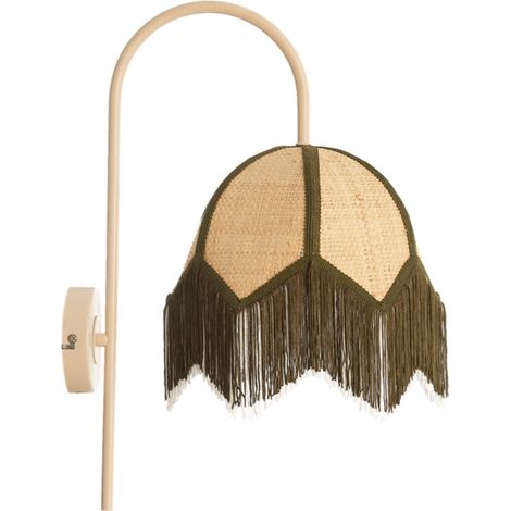 Light & Living - lampada da parete - Sulina - verde - materiali