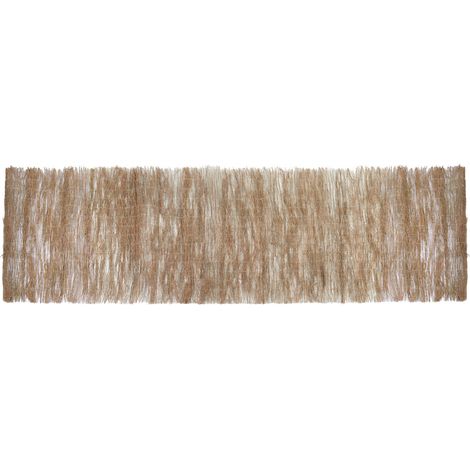 Biombo de brezo 0,9 kg/m² 500 x 150 cm natural 030009015