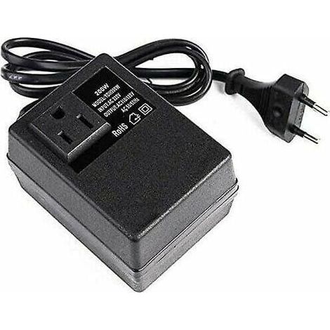 220V auf 110V 200W Spannungswandler – Europäischer Stecker – Wechselstrom-Ausgangsspannung 110V – Kompatibel mit europäischen Geräten (1/5)