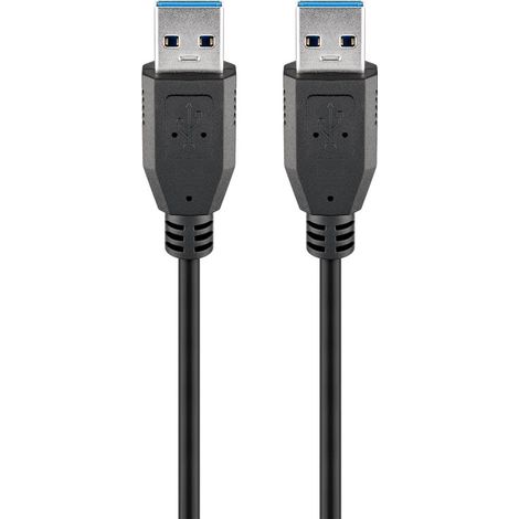 GOOBAY  Cavo USB 3.0 A maschio/A maschio 1,0 m Nero (1/2)