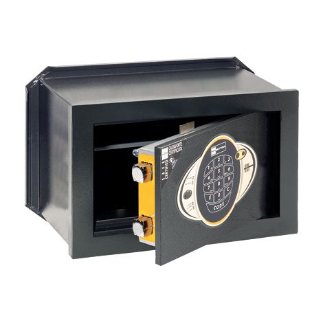 CASSAFORTE A MURARE PERSONAL ELETTRONICA MOTTURA FRONTALE S.MM 10 CM 35X20 H.CM 23