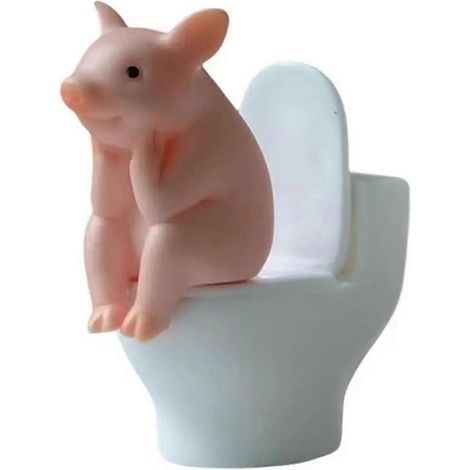 Schreibtischdekoration für Kinder – Schreibtischornamente in Schweinchenform