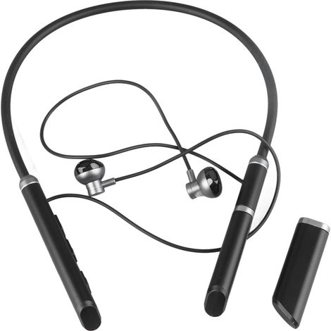Écouteurs Bluetooth tour de cou – Suppression bruit, basses stéréo, sport étanche (1/5)