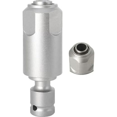 Adaptateur pour clé électrique vers marteau perforateur, tige de conversion 1/2" pour perceuse à percussion électrique à poignée ronde, 1 pièce (1/5)