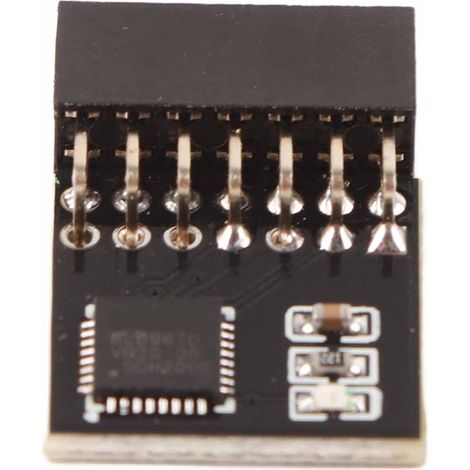 Module de sécurité TPM 2.0 14 broches SPI pour carte mère ASUS, cryptage et contrôle à distance (1/5)