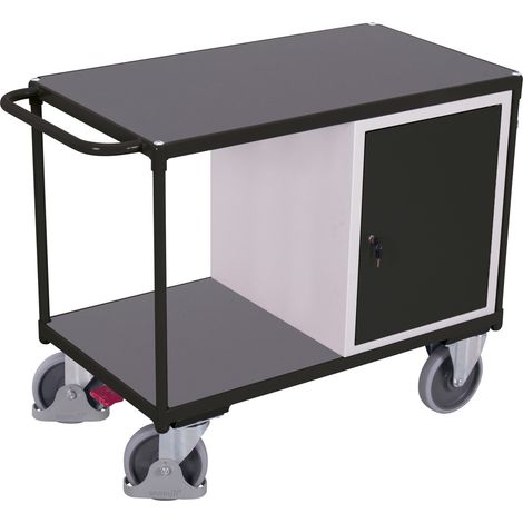 VarioFit Werkstattwagen mit 2 Ladeflächen RAL 7016 (1/4)