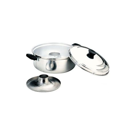 Ibili 28 cm Aluminium-Ofenkasserolle mit Bakelitgriffen 100628 (1/2)