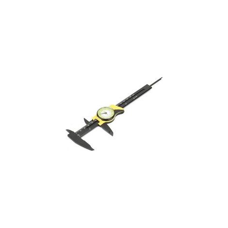 Micrométrique en Acier Inoxydable, Pied à Coulisse de Montre Numérique 0-150 Mm avec écran LCD Précision de 0,1 Mm pour la Mesure de L'extérieur, de (1/4)