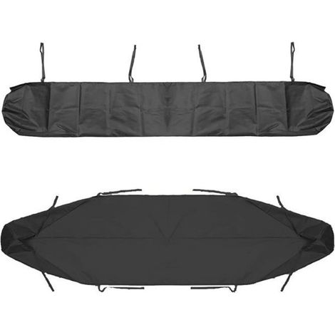 Housse Protection Auvent - Tissu Oxford 300D Imperméable UV Résistant - Pour Store Terrasse Extérieur Manuel Sans Cassette - 4 M (1/5)