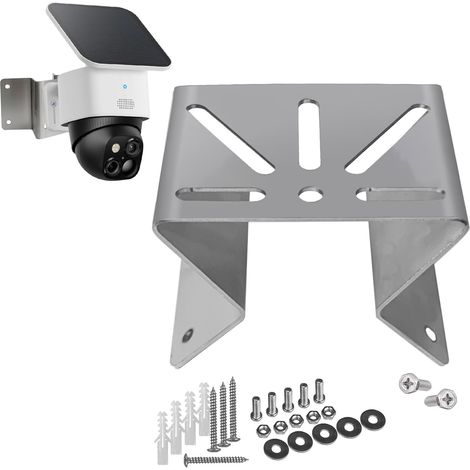Kompatibel mit Edelstahl-Außenwandhalterungen und PTZ-Kameras. Die feste Halterung bietet einen breiteren Betrachtungswinkel von 270°. Geeignet für die Installation eines CCTV-Systemadapters.
