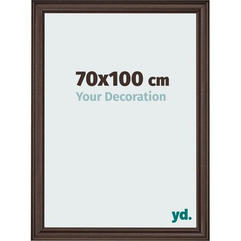 yd. - Cadre photo 70x100 - Chene Fonce - MDF - Lazio