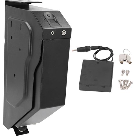 Boîte portative d'accès rapide d'empreinte digitale biométrique de semi-conducteur sûr de Police pour le voyage de table de nuit de voiture militaire (1/5)