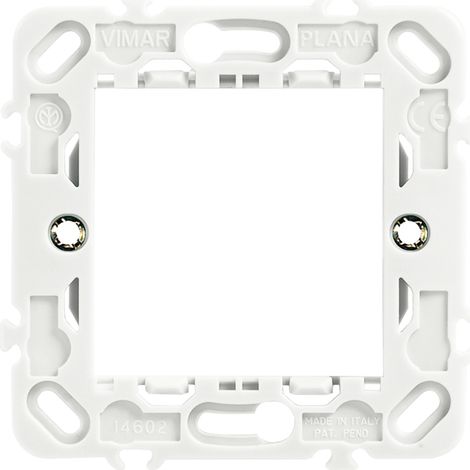 VIMAR - 14602.G Support 2M + mâchoires de 71 mm, gris