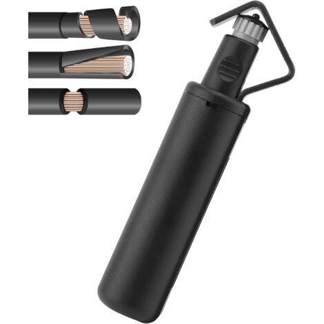 Pince à dénuder avec 3 modes de coupe, pince câble réglable, lame acier durable, pour câbles 4,5 à 29 mm, compacte et facile à utiliser (1/5)