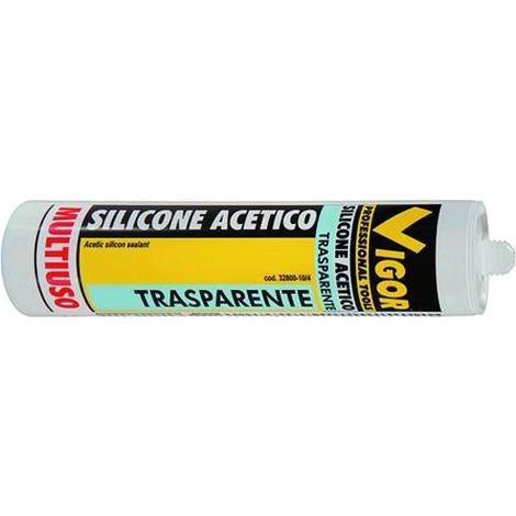 Silicone Vigor Acetico Bianco Ml. 280 Conf.24Pz