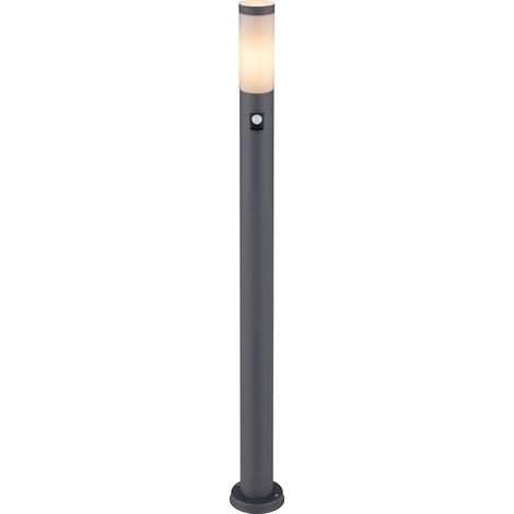 Globo - lampadaire - Boston - anthracite - métal - Ø 13cm - E27 -