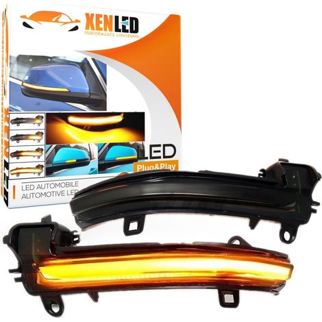 Rétroviseurs LED Défilant BMW Z4 G29 / X2 F39 - Clignotant Dynamique - PLug&Play Sans erreur ODB OBC - Homologué ECE