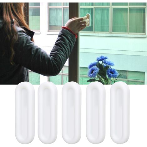 Lot de 20 poignées/crochets adhésifs pour portes et fenêtres, poignées/crochets de porte adhésifs créatifs pour usage domestique. (1/5)