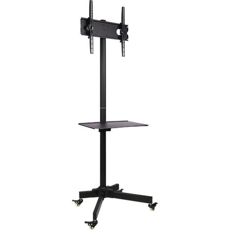 Techly Supporto a Pavimento con Mensola Trolley TV LCD/LED/Plasma 23''-55'' (1/5)