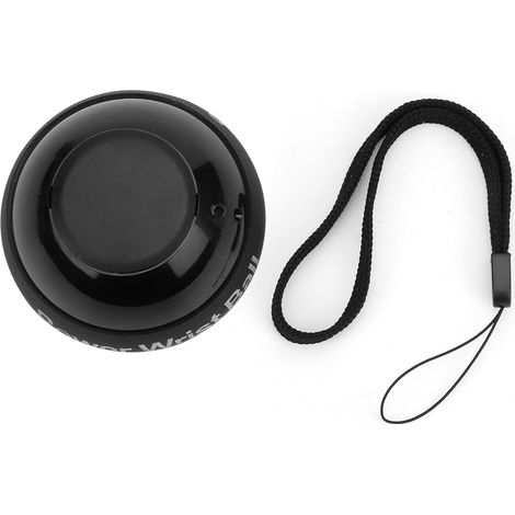 Boule gyroscopique noire auto-démarrage pour poignet, exerceur de bras renforçant les muscles, gyro de puissance. (1/5)