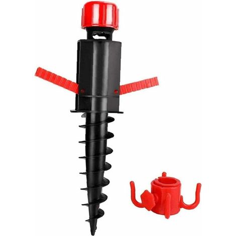 OrchidBeach Umbrella Holder, Beach Parasol Windproof Stand Sand Anchor