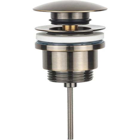 BONDE DE LAVABO UNIVERSEL CLIC-CLAC REA GOLD--Bronze brossé brillant (1/3)