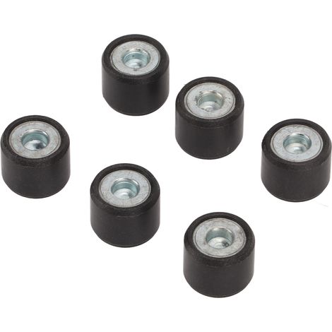 Set de 6 galets de variateur pour scooters JOG 100/149, pièces moteur de remplacement, rouleaux de transmission pour tuning, performance et fiabilité. (1/5)