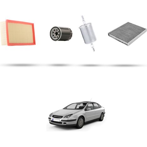 Kit tagliando 4 filtri compatibile con Citroen C5 3.0 v6 152kw dal 2000 (1/5)