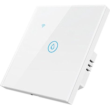 Interruttore intelligente per scaldabagno - Timer di riscaldamento - Controllo scaldabagno - Controllo touch capacitivo - 40A 8000W - Bianco (1/5)