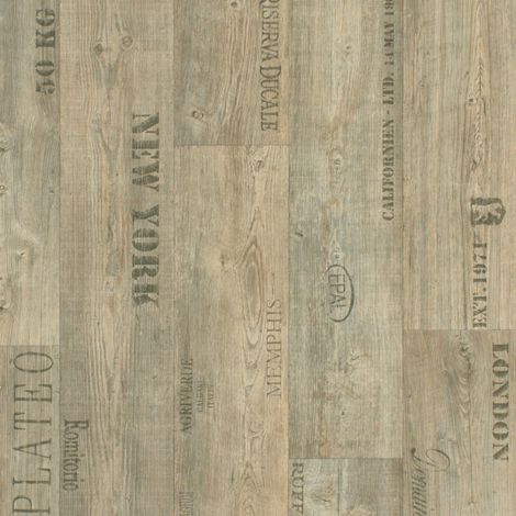 Décoweb – Sol PVC imitation parquet – Rouleau 2m x 4m – Épaisseur 2,8mm – Isolation phonique 18 dB – Classe 22 pour trafic moyen (1/5)