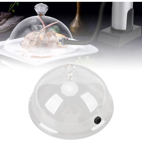 Cúpula de humo para cócteles y comida [21,5 cm] (1/5)