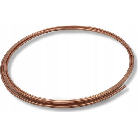 5 m - Tubo de cobre blando 6,0 x 0,8 - Líneas de combustible rígidas. (1/4)