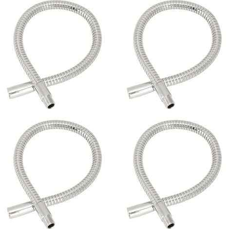 Couverture de Lampe de Tuyau Chromée à 360 Degrés Universelle 35 Cm pour les Accessoires D'éclairage de Lampe de Table 4 STC pour la Rampe de Pêche Nocturne, Matériau Résistant à la Corrosion (1/5)