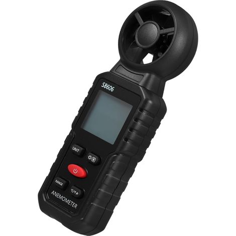 Anemómetro Digital Portátil de Precisión para Medición Aire Dispositivo Ligero Construcción Duradera (1/5)