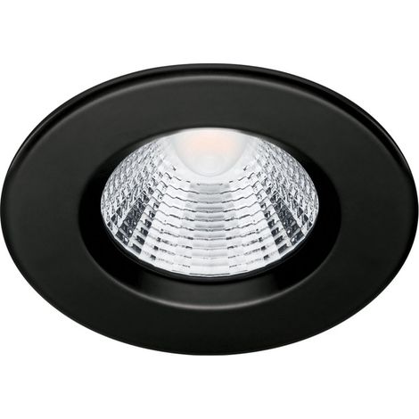 Philips Dive Foco empotrable para Baño (Negro) Luz blanca cálida - LED