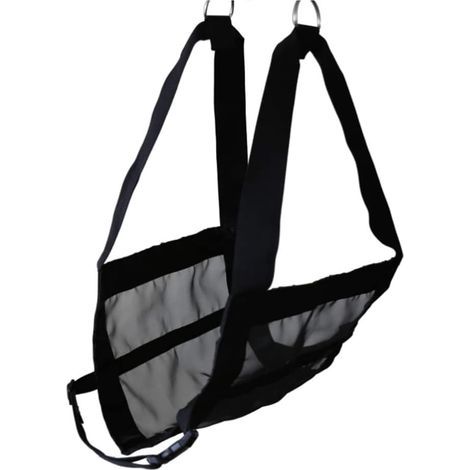 Weighing harness, Durable nylon, D-ring buckle, Adjustable straps, For calves and small animals (1/5)
