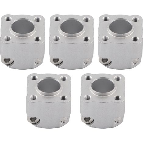 5Pcs colliers de serrage en alliage d'aluminium à trou rond, brides haute vitesse pour arbre, pièces métalliques 331000160012 (1/5)