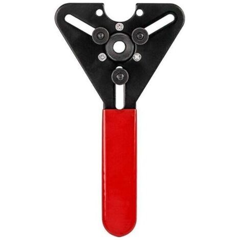 Pair - Kit d'outils de Suppression d'embrayage de compresseur de climatisation, Outil de Maintien d'embrayage de climatiseur, Ensembles d'outils automatiques d'extracteur de moyeu (1/4)