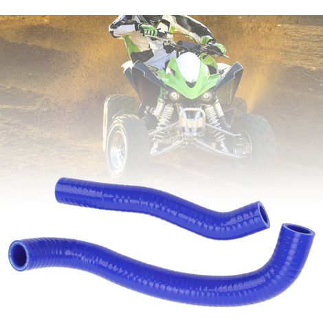 Durite de refroidissement en silicone pour Kawasaki KFX400 2003-2006 (HX313) Bleue (1/5)