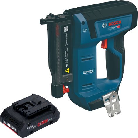 Chiodatrice a batteria Bosch GNH 18V-35 18 V 0,6 x 15 - 35 mm Brushless + 1 batteria ProCORE da 4,0 Ah - senza caricabatterie (1/5)