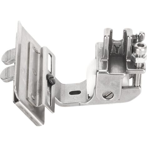 Pied presseur en plastique réglable en largeur, patte de biche lisse pour couture de dentelle et cuir dur, accessoire de machine à coudre (1/5)