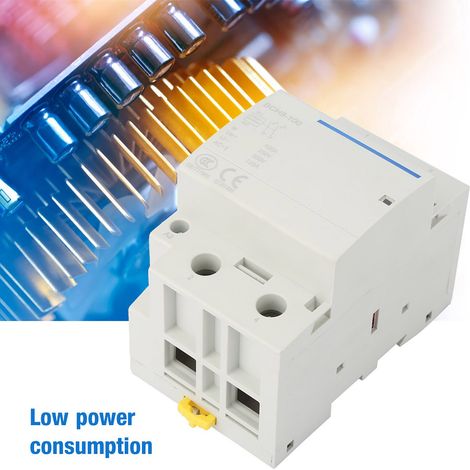 Contacteur CA domestique 24/230 V 50/60 Hz, contacteur modulaire 2P/2NO 100 A (230 V) (1/5)