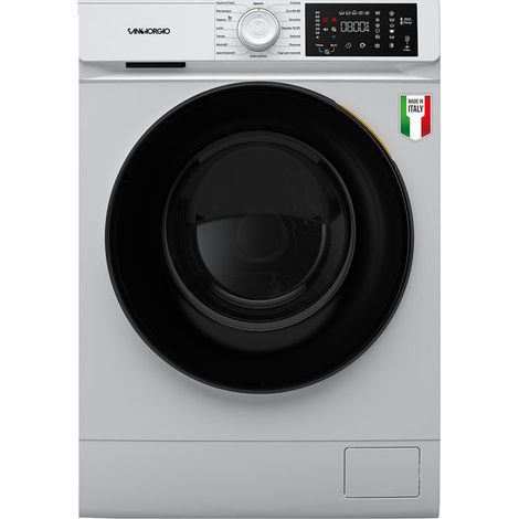 Sangiorgio It-Wash Lavatrice A Libera Installazione H1014-T 10 Kg 1400 Rpm Classe A Wi-Fi Touch Bianco