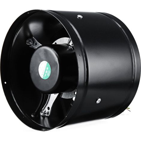 8 Inch Duct Fan Low Noise Exhaust Fans for Kitchen Garage Bathroom Ventilation Blower