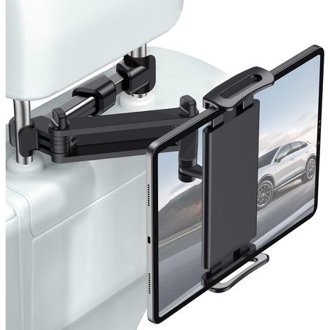 Tablet Holder Car, Tablet Mounts Car, Extendable Car Tablet Holder Headrest, Universal Tablet Headrest Holder for iPad iPhone Series/Samsung Galaxy Tabs/Switch 4.7-13 Inch Devices (1/5)