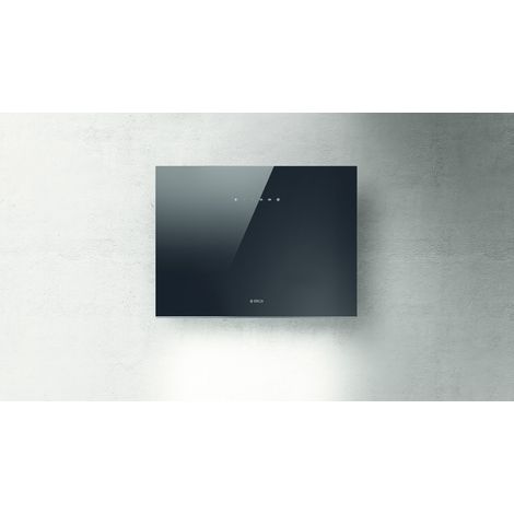 Elica Plat 55 Black PRF0164946 Montée au mur Noir 710 m³/h (1/2)